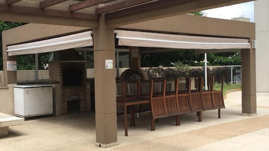 Apartamento Praia Das Asturias Гуаружа Екстер'єр фото