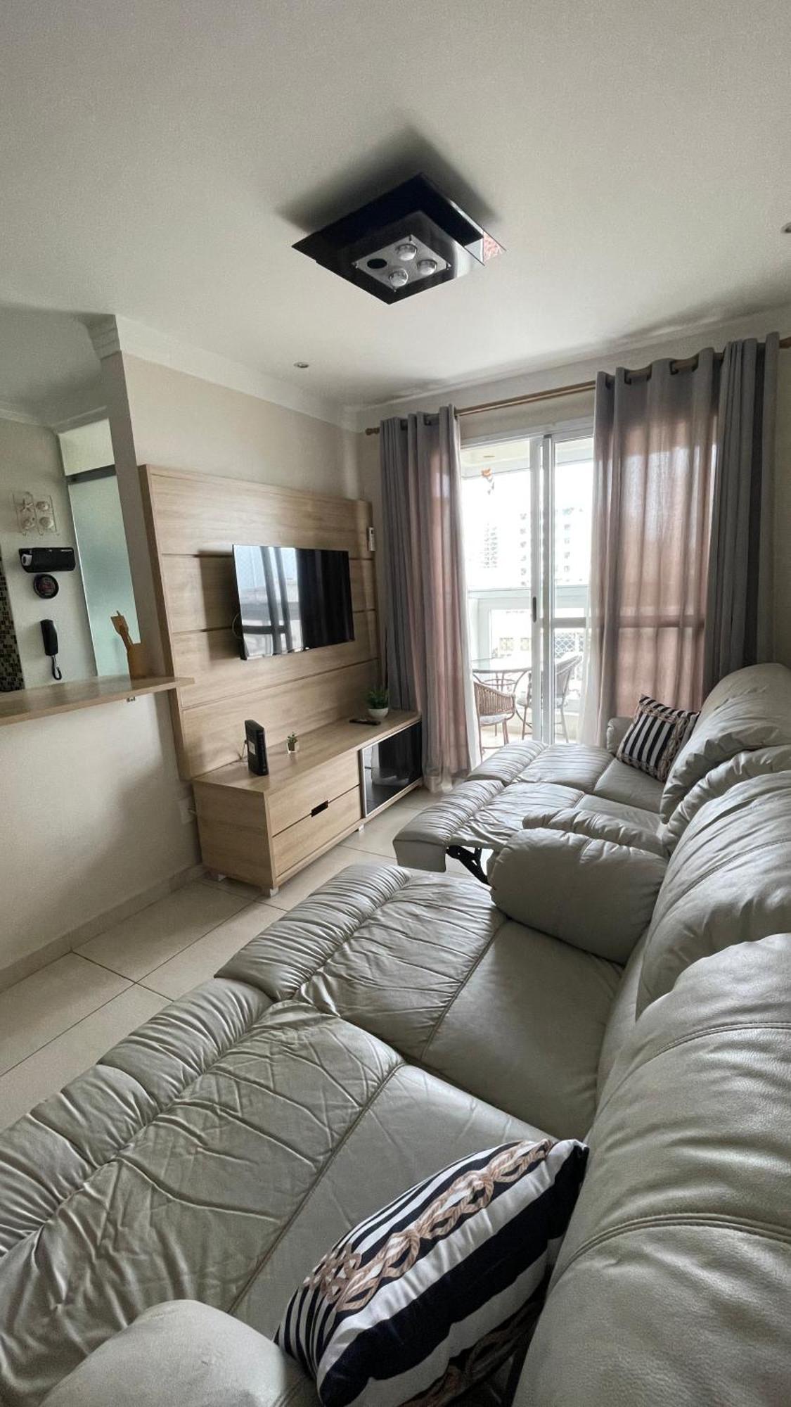 Apartamento Praia Das Asturias Гуаружа Екстер'єр фото